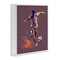 Stupell Industries Winning Goal Abstract Athlete Framed Giclee Wall Art Design by Lazar Studio